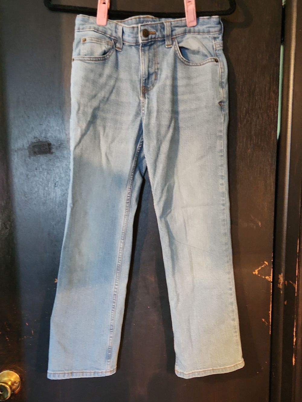 Boys Size 12 Cat & Jack Light Blue Bootcut Jeans